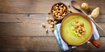 Kartoffel-Lauch-Suppe