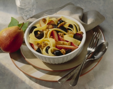 Käse-Obst-Salat