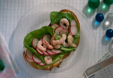 Krabben-Brot