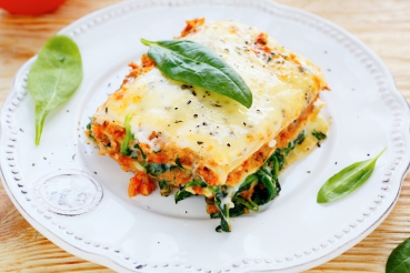 Lachs-Lasagne
