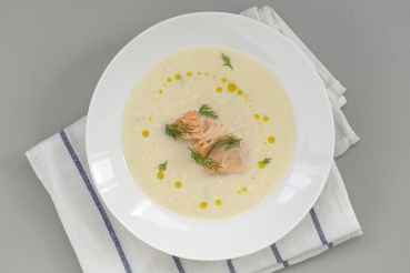 Lauchcremesuppe