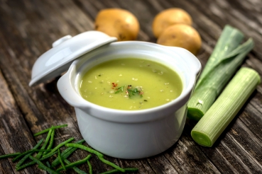 Lauch-Kartoffel-Cremesuppe
