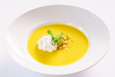 Linsensuppe mit Minze