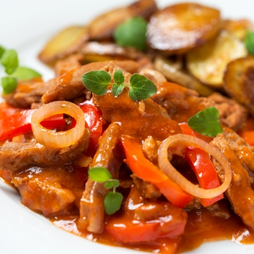 Mediterranes Hähnchen-Geschnetzeltes