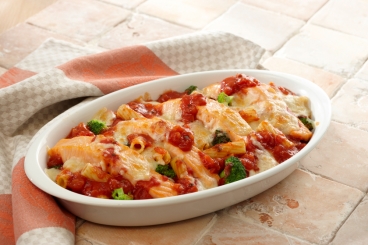 Nudel-Lachs-Gratin