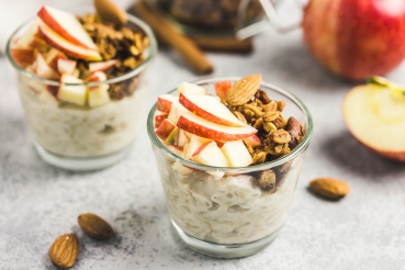 Bananen-Joghurt mit Apfel