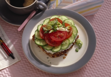 Pikantes Quarkbrot