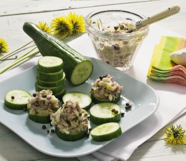 Räucherfisch-Häckerle mit grünem Pfeffer