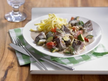 Rinderfilet-Rahmgulasch