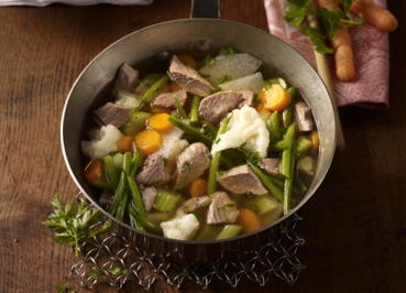 Wintergemüseeintopf mit Putenfleisch