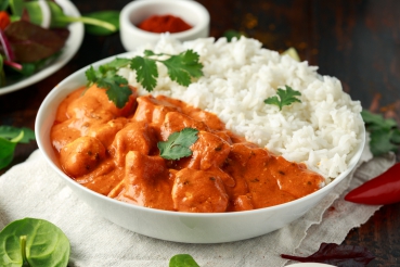 Chicken Tika Masala mit Basmati-Reis