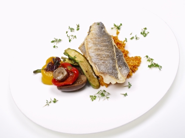 Dorade mit Mandelöl