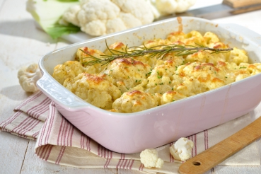 Blumenkohl-Käse-Gratin