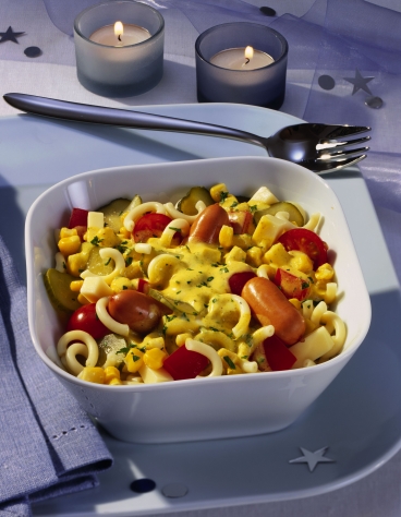Gabelspaghetti-Salat