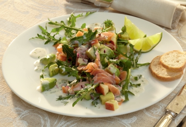 Avocado-Lachs-Salat