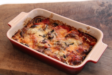Kartoffel-Zucchini-Tomaten-Auflauf