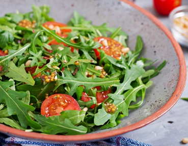 Rucolasalat mit Tomaten
