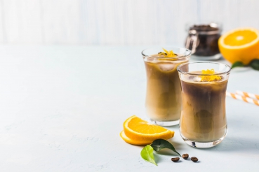 Schoko-Orangen-Shake
