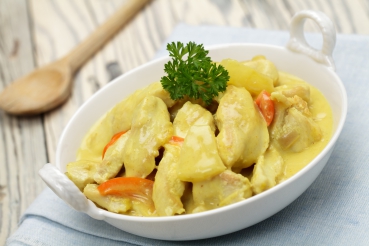 Asiatisches Curry-Geschnetzeltes