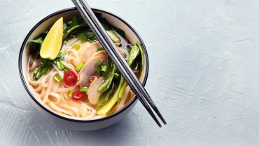 Asiatische Nudelsuppe