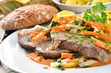 Tafelspitz mit Apfel-Meerrettich-Sauce