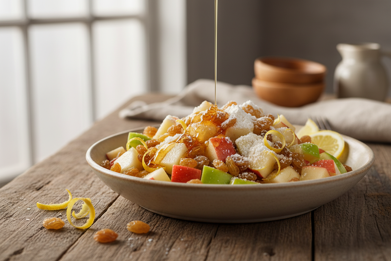 Apfel-Protein-Salat