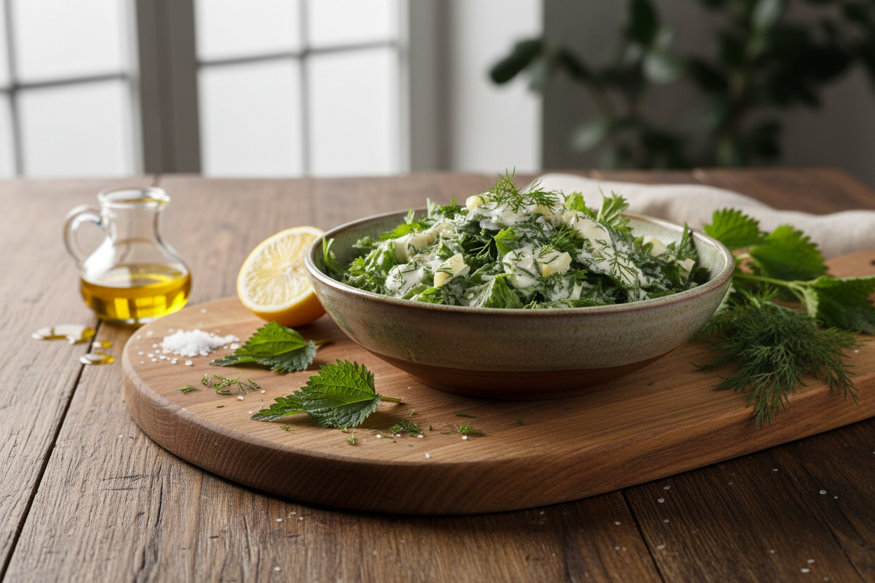 Brennesselsalat