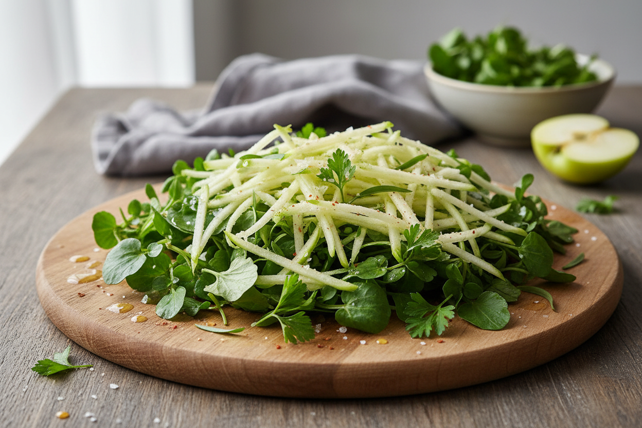 Brunnenkressesalat