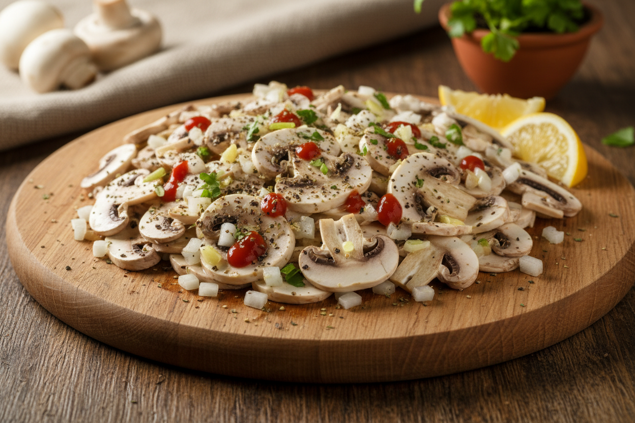 Champignonsalat