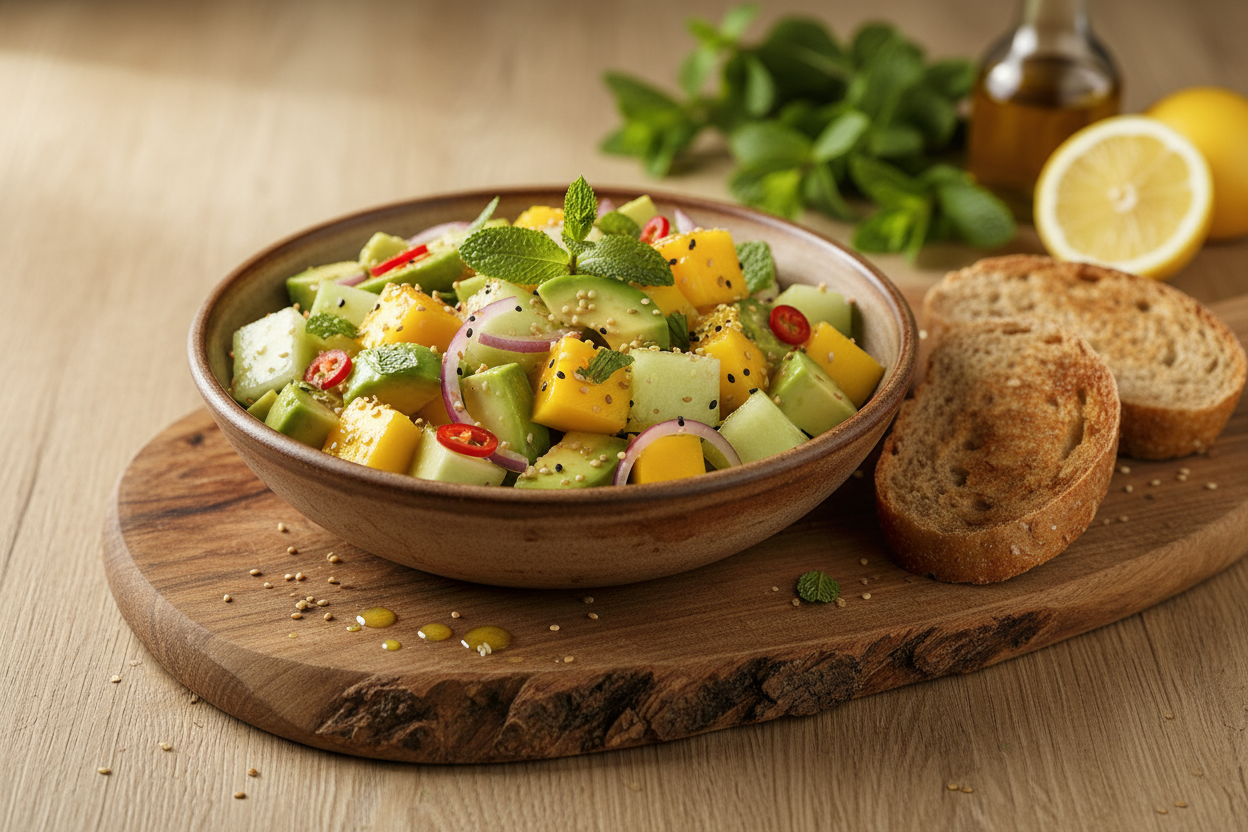 Fruchtiger Avocadosalat