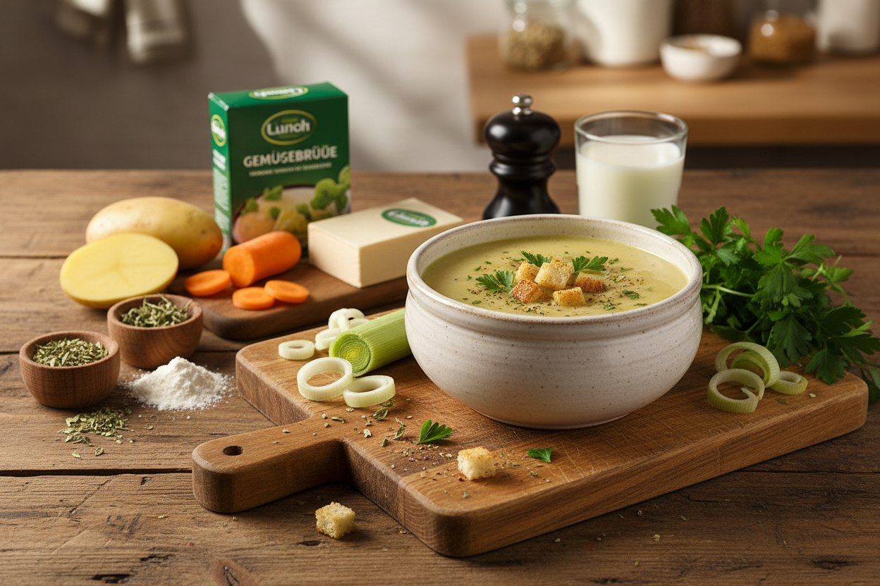 Kartoffel-Lauch-Suppe