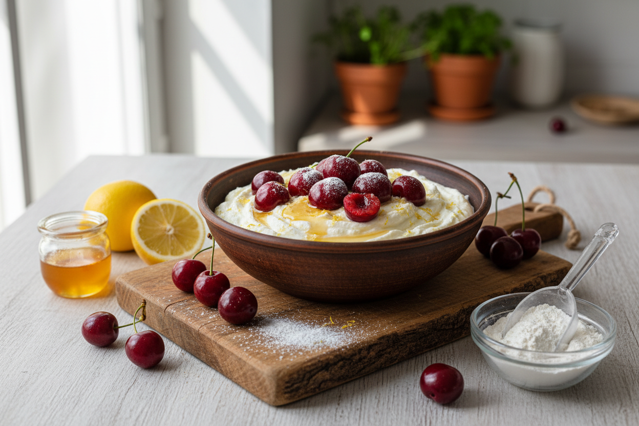 Kirsch-Protein-Quark