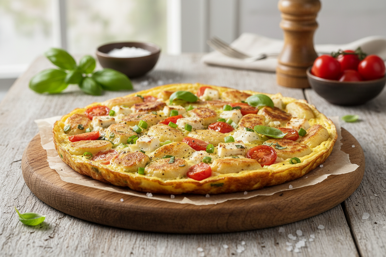 Miniknödeltortilla