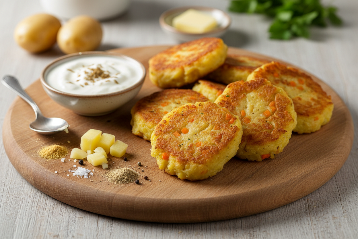 Orientalische Kartoffelplätzchen