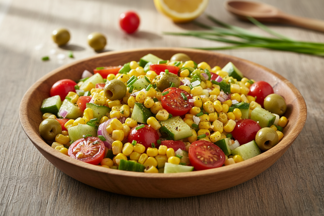 Paprika-Mais-Salat