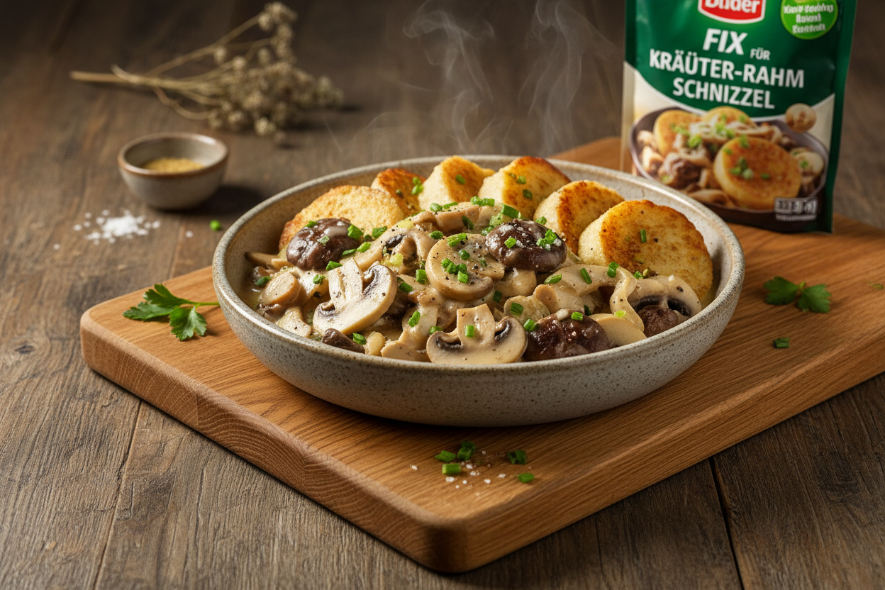 Pilz-Kräuter-Ragout