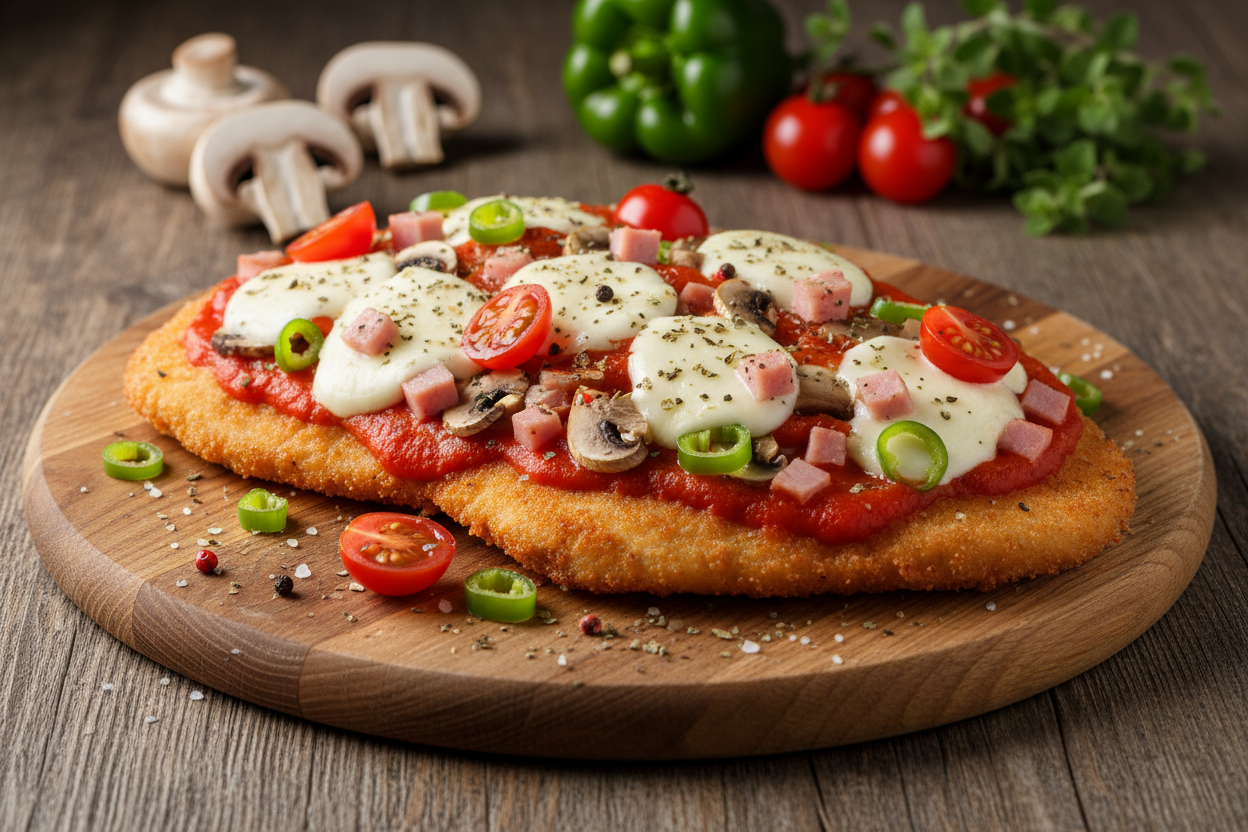 Pizza-Schnitzel