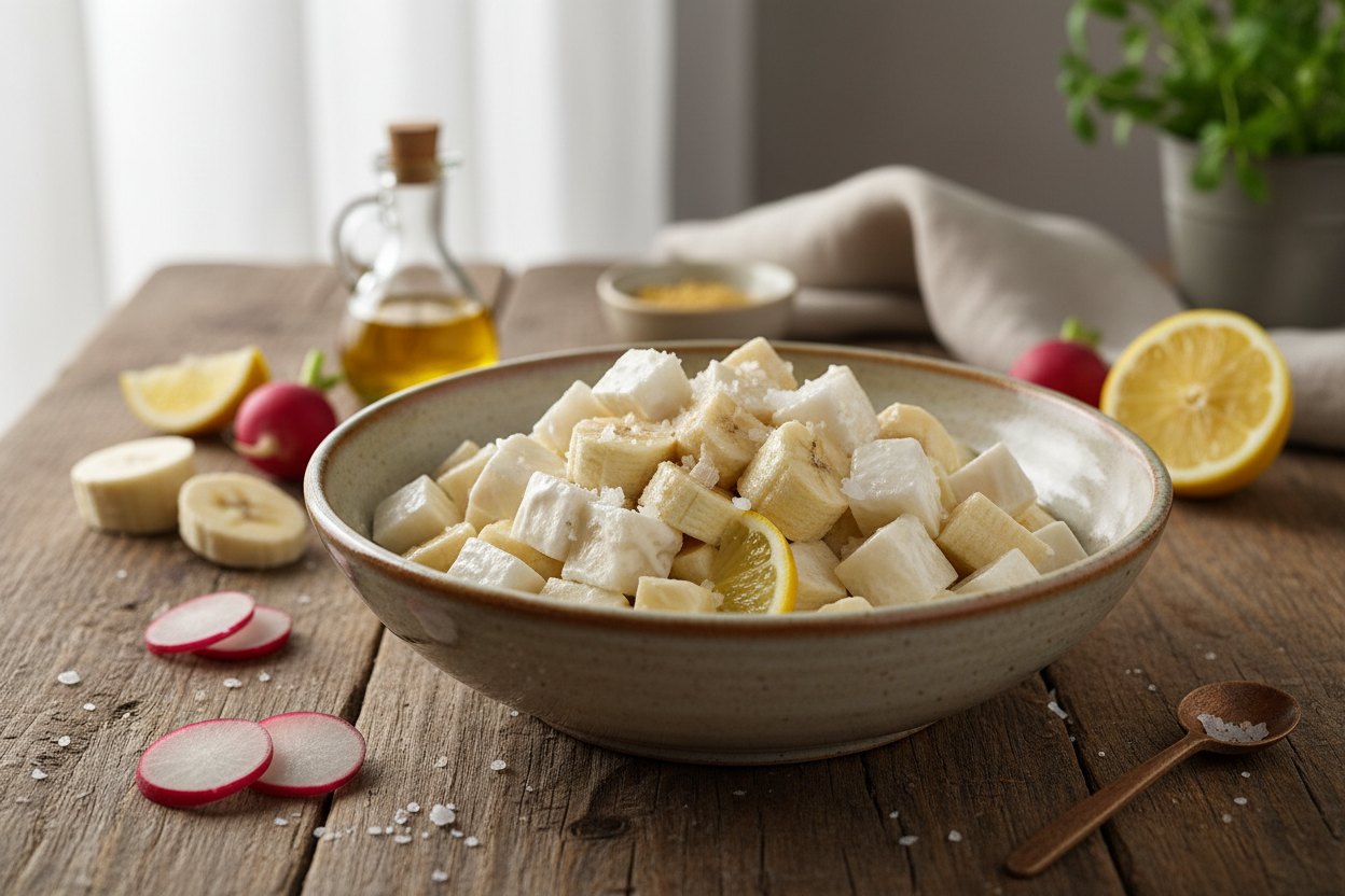 Rettich-Bananen-Salat