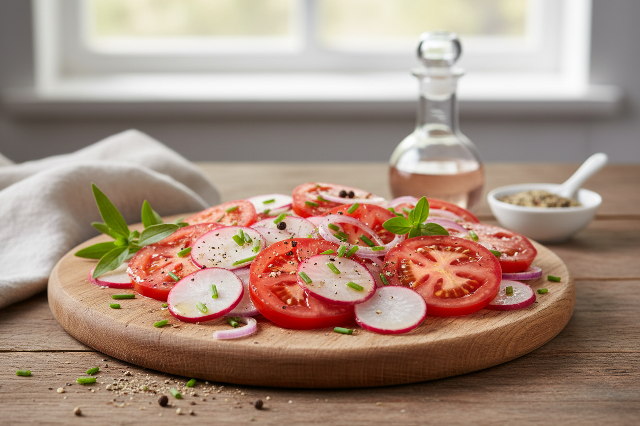 Tomaten-Rettichsalat