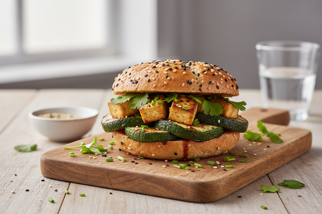 Zucchini-Sandwich